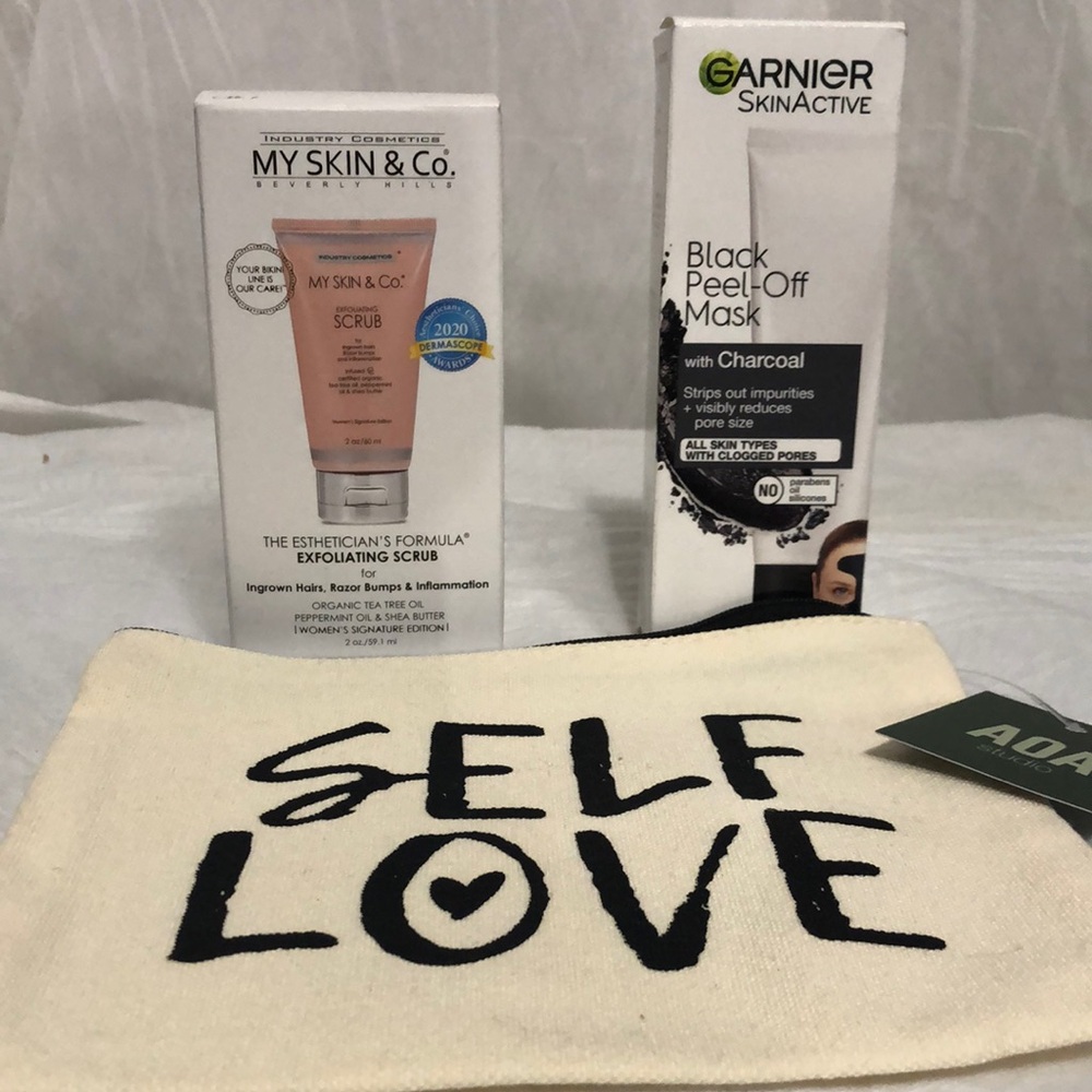 Garnier Skincare with My Skin Exfoliating Scrub bundle